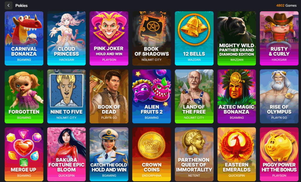 Vegastars Pokies Library